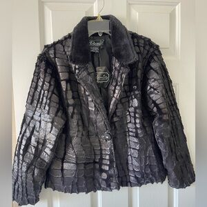 Gorgeous black coat size S and M